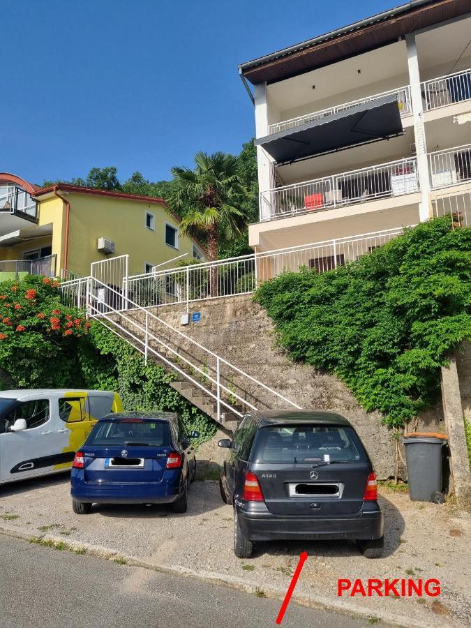 Seaview Apartment Luka With Free Private Parking In Mošćenička Draga 外观 照片